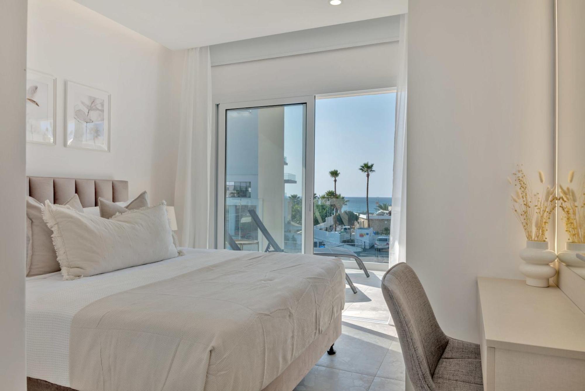 Appartamento Phaedrus Living: Seaview Luxury Flat Limnaria 150 Paphos Esterno foto