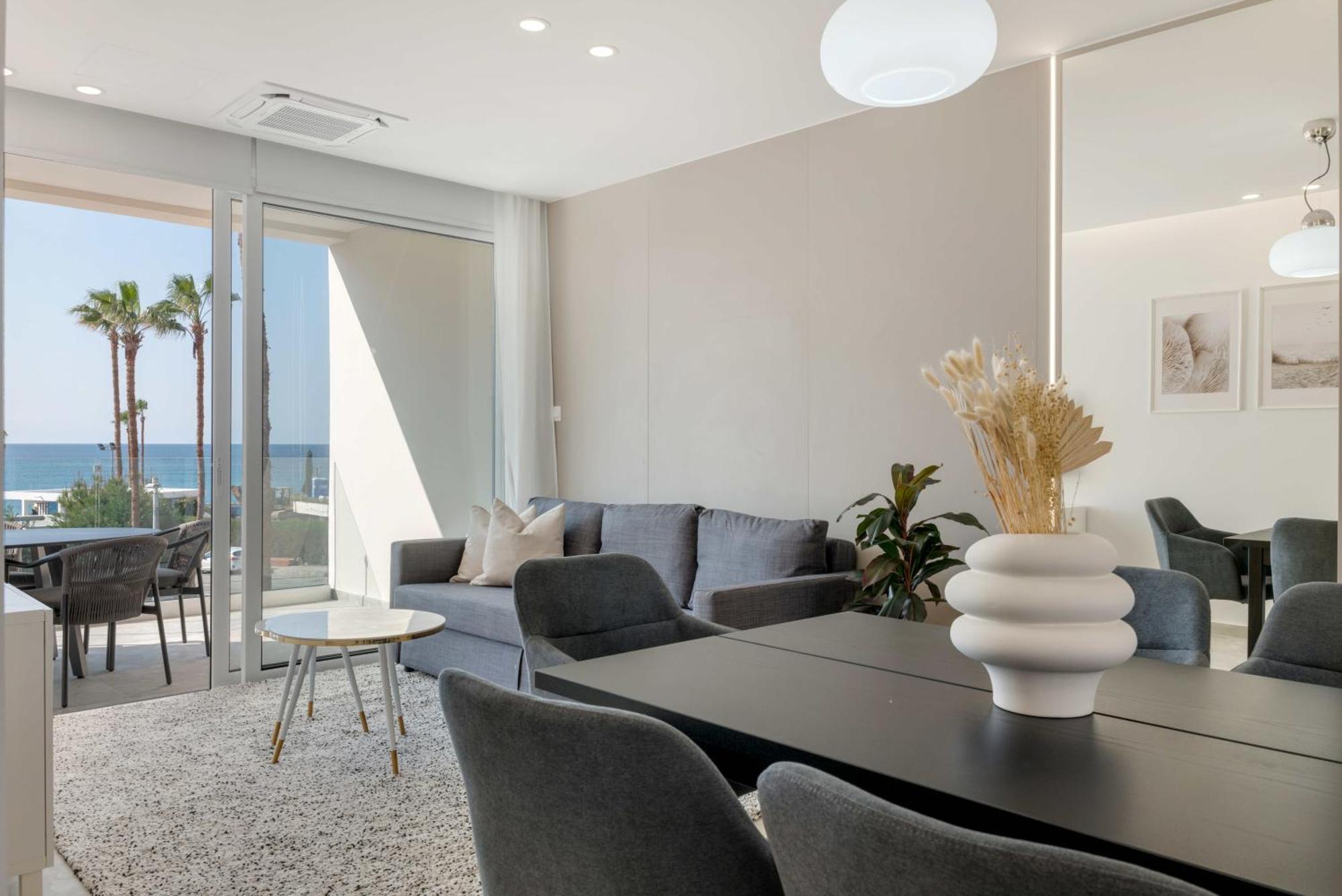 Appartamento Phaedrus Living: Seaview Luxury Flat Limnaria 150 Paphos Esterno foto